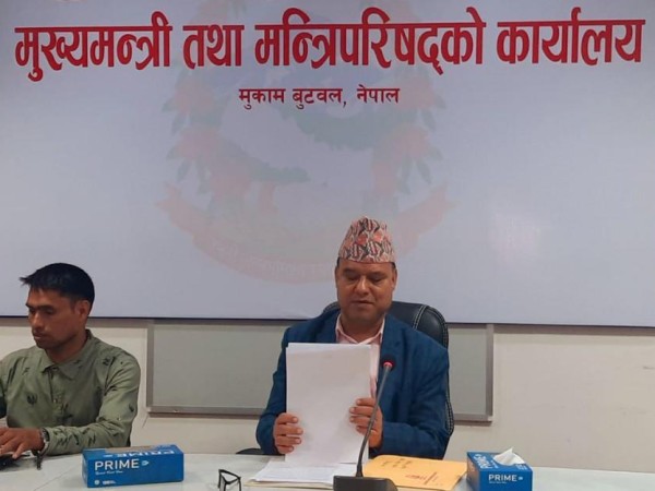 लुम्बिनी प्रदेश सरकारले लुम्बिनी प्रादेशिक अस्पतालको मेडिकल सुपरिटेन्डेन्ट परिवर्तन गर्ने